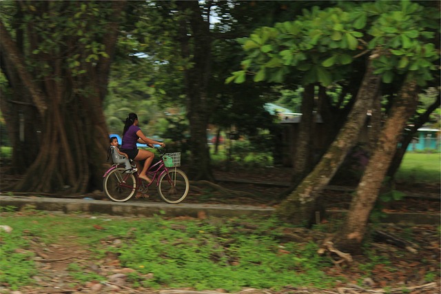 cyklovýlet s dítětem